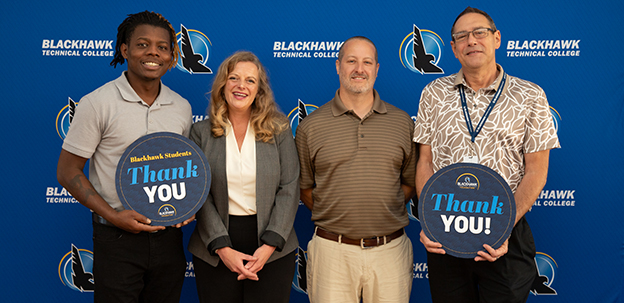 Scholarship recipients at the 2024 Scholars + Donors Breakfast
